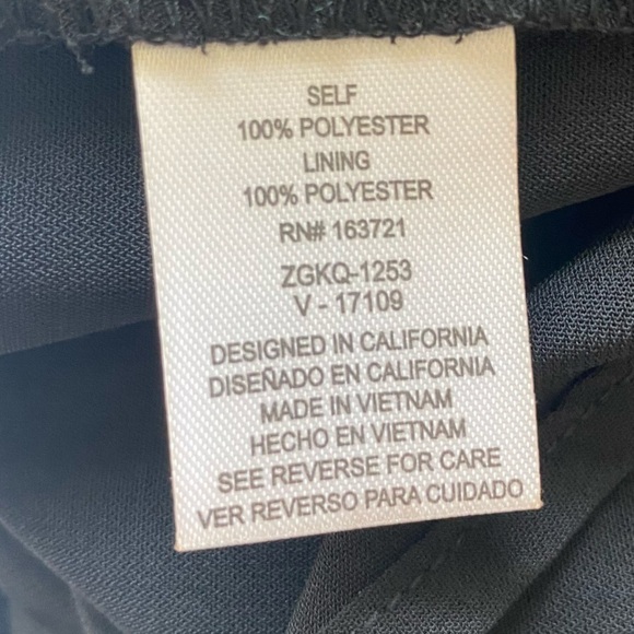 Kingston Grey Juniors Ruffle Empire Waist Maxi Day Dress Color Black Size S - Picture 10 of 14